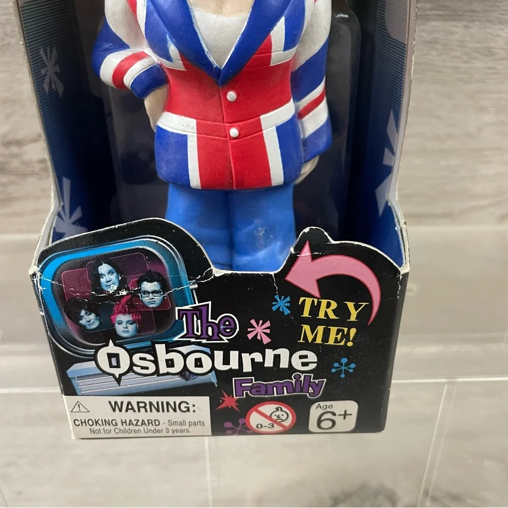 The Osborne Family Talking Kelly Osborne MTV Bobblehead 2002 Bobber New Y2K